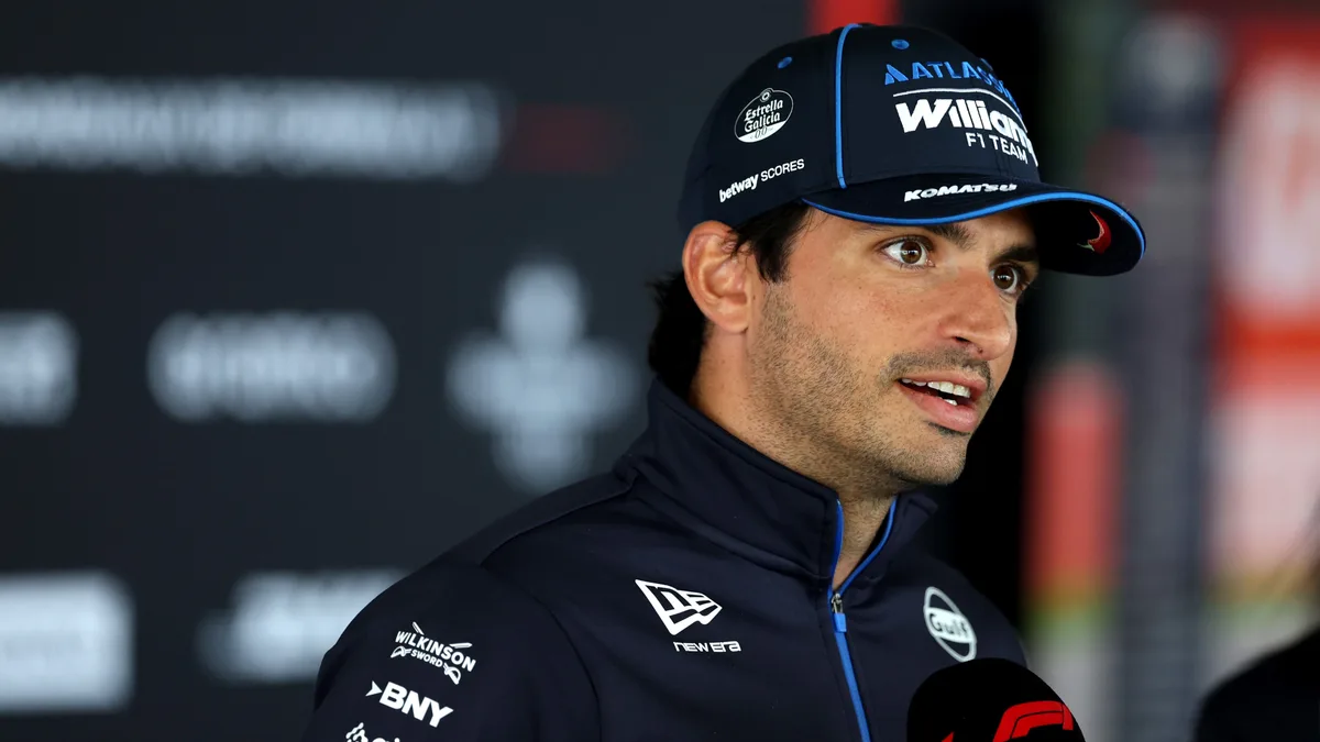 Sainz descontento al quedarse sin Q3 en Mónaco: "No he hecho un buen trabajo"